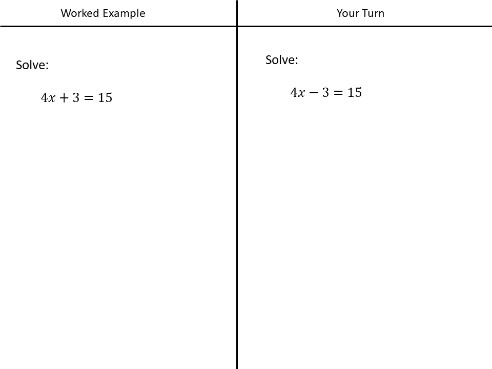 Solving Two Step Equations Variation Theory Solving Two Step Equations Variation Theory