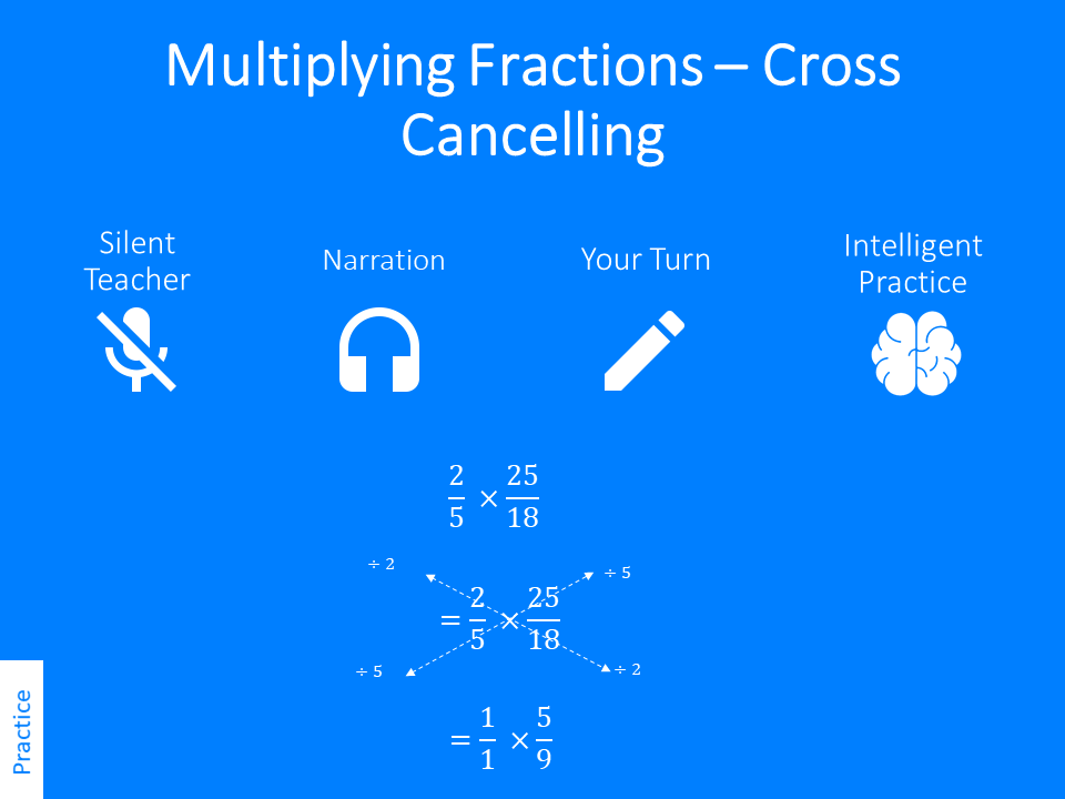 Multiplying Fractions: Cross Cancelling – Variation Theory